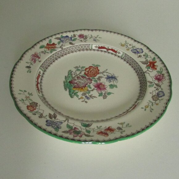 Vintage 9" lunch plate, Chinese Rose design, Copeland Spode (Lot 3) - Picture 6 of 13